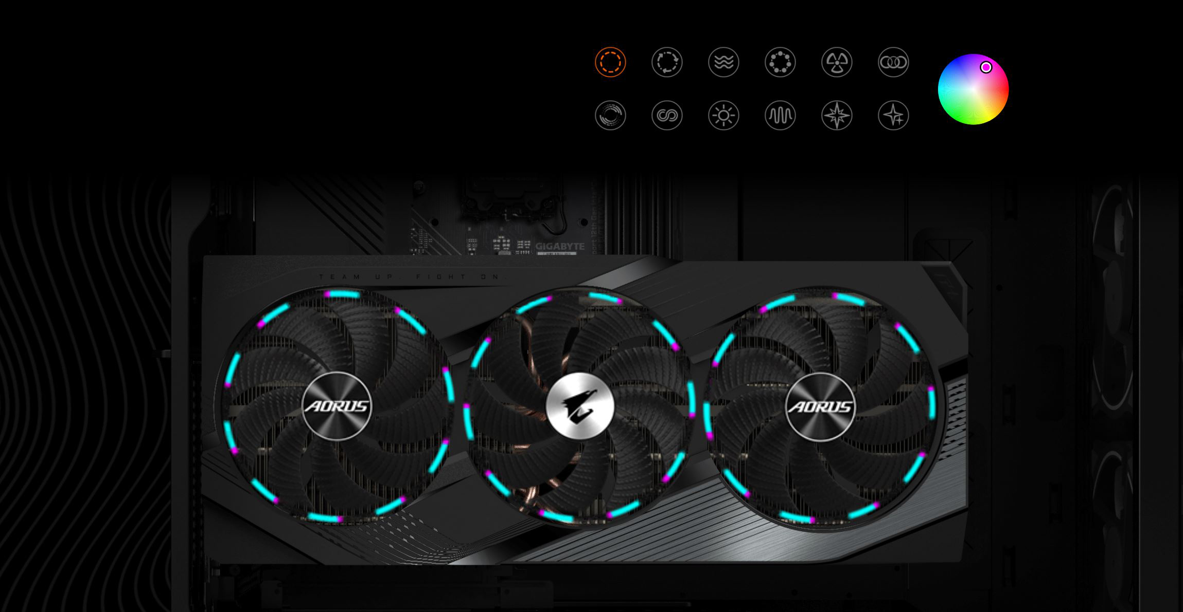 グラフィックボード・グラボ・ビデオカード RTX 4070 Ti Aorus Master AORUS GeForce RTX™ 4070 Ti MASTER 12G Key Features